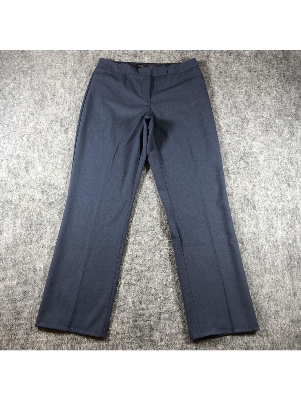 The Limited Lexie Fit Straight Leg Pants Navy Blue Stretch Work Pants Size 6